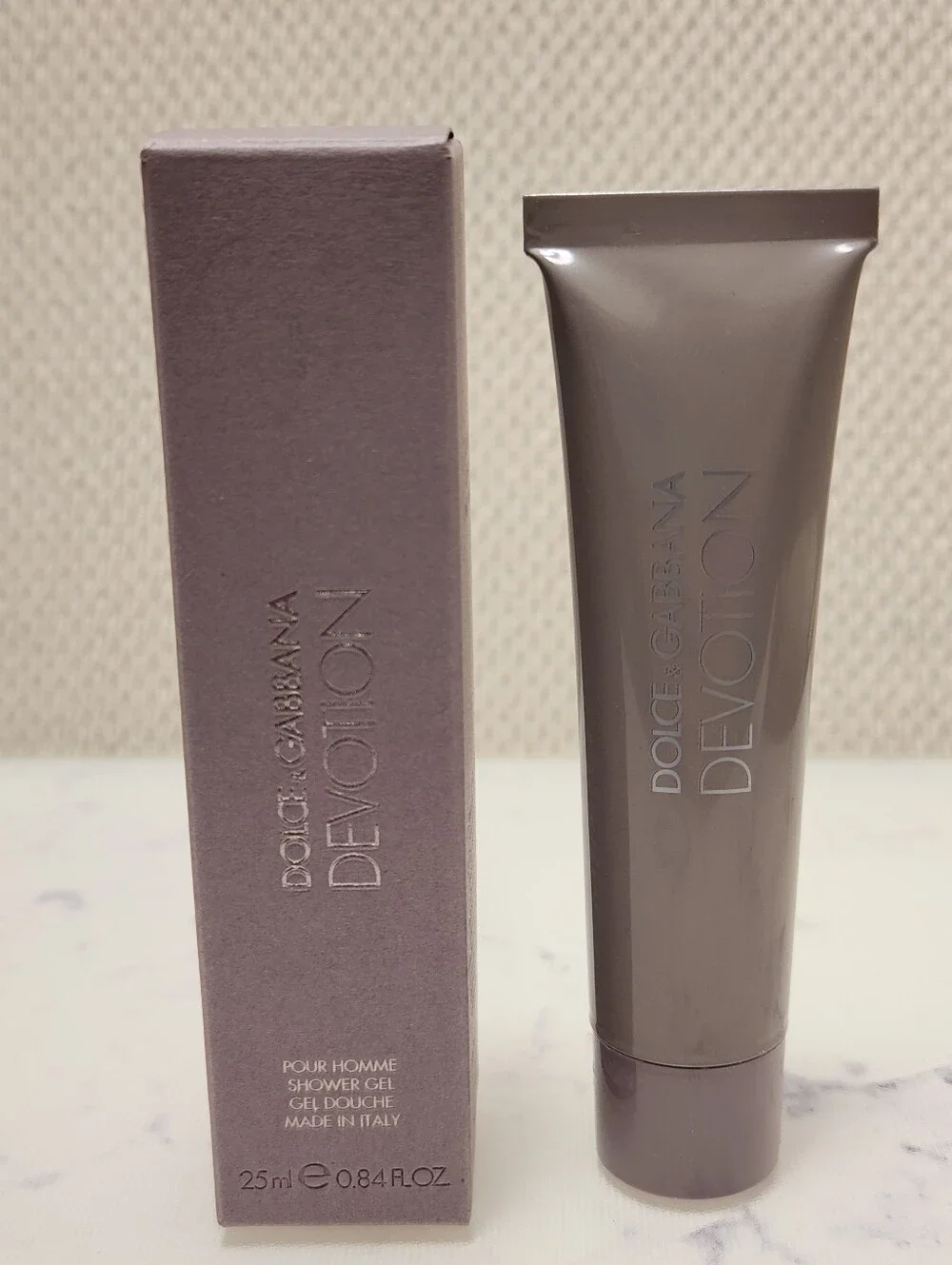 Dolce & Gabbana Devotion Pour Homme Shower Gel Mini Travel Size .84 Oz